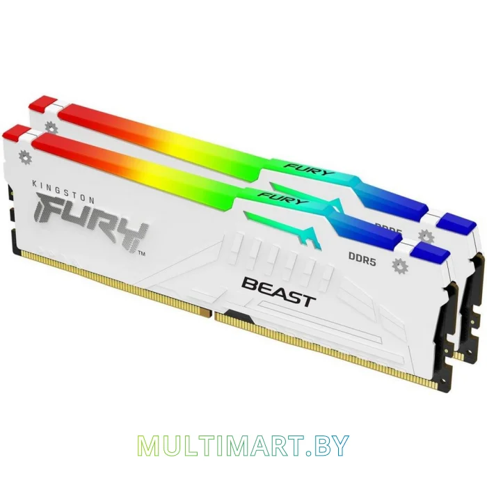 Оперативная память Kingston FURY Beast RGB 2x16GB DDR5 PC5-48000 (KF560C36BWE2AK2-32)